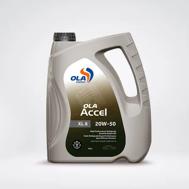 اولي انرجي تام رصاصي 1 لتر & ola energy accel xl8 20w-50